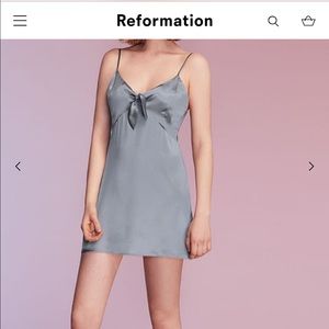 Reformation Aruba Dress in Sky | Size 2